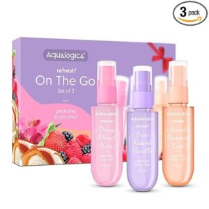 Aqualogica Refresh On the Go Set of 3 Perfume Body Mis 20 ml x 3