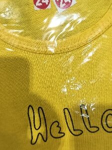 Private Label Boys Clothing Set 24 Size Yellow And Grey