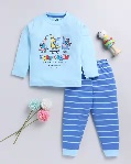 TOONYPORT Graphic Pants And Tshirt Set Blue 28 Size