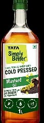 Tata Simply Better Pure And Unrefined Cold Pressed Mustard Oil 1 L