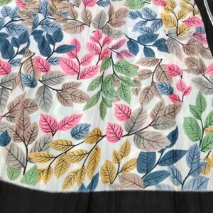 Private Label Silk soft printed daily wear saree