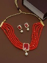 Private Label Women Pink Choker