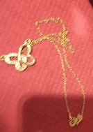 Private Label Womens Golden Chain With Pendent