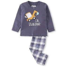 ITE FLITE Little Builder Printed Cotton Nightwear 10 Size Multicolour
