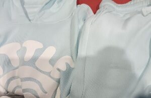 Private Label Clothing Set Sky 55 cm