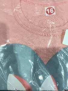Private Label Girls Clothing Set Peach Colour 16 Size