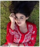 Private Label Red chikankari kurti For Womes 36 Size