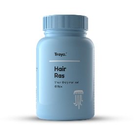 Traya Hair Ras Tablets for Women And Men Ayurvedic Hair Herbs 120 pcs