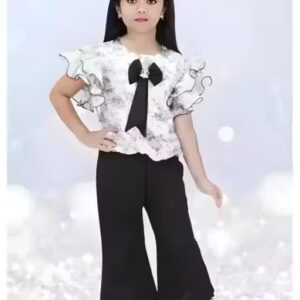 Private Label New Fancy Stylish Multicolor Party Set for Kids White And Black Colourn 36 Size