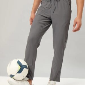 Technosport Men Solid Relax Fit Trackpants with DURACOOL XL GREY