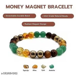 Private Label Moneyy Magnet Crystall Bracelet for Men and Woman Multi Colour