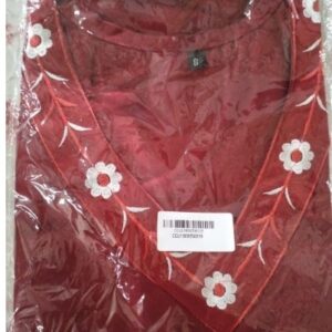 Private Label WOMEN KURTA HALF MAROON S