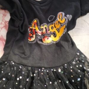 Private Label KIDS BLACK FROCK FREE SIZE