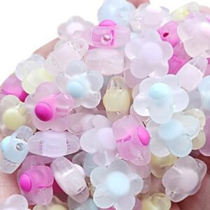 Private Label Mini Acrylic Beads Assorted Handmade Colorful Beads for DIY Craft Bracelet Necklace Earring Jewelry Making