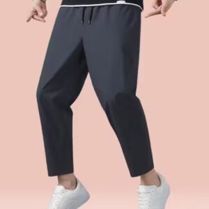 Private Label Men Grey Colour Tack Pant Free Size