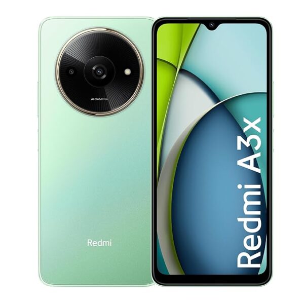 REDMI A3X Ocean Green 64 GB 3 GB RAM Imei no 864769071294883864769071294891