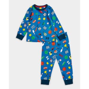 Mothercare Boys Natural Breathable Cotton Jersey Pyjama Multicolor Size 6TO7Yesr