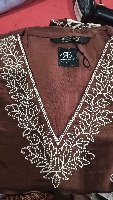 Private Label womensa m Size Kurta Set Brown