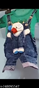 Private Label Kids Multicolour 24 Size dungarees