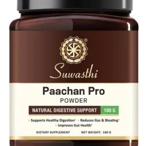 SUWASTHI Paachan Pro Digestion Solution for Gas and Indigestion Acidity and Bloating Relief 180 g