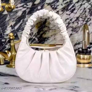 Private Label Girls Sling Bag Hand Bag White Colour
