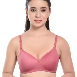 Private Label Padded Women bra Pink Colour
