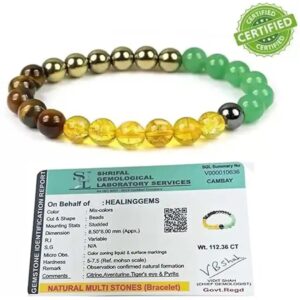 Healinggems Unisex Money Magnet Bracelet