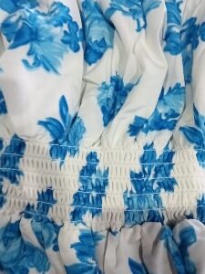 Private Label Girls western Dress White Blue 13 To 14 Y