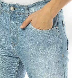 Private Label Mens Light Blue 30 Size Jeans
