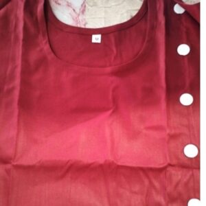 Private Label WOMEN MAROON KURTA M