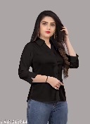 Private Label Womens Black Shirts M size