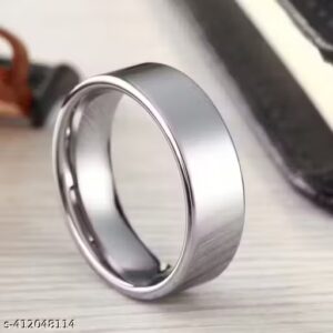 Private Label Stylish Silver Plated Ring For Men