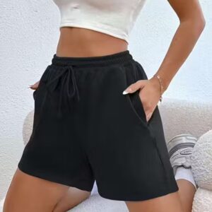 Private Label Black Colour Men Shorts