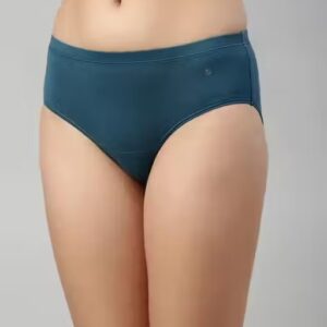 Private Label Womens Basic Solid Thong Everyday Comfort Wear Panty Teal Colour Colour Free Size
