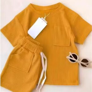 Private Label Flawsome Elegant Boys Top And Bottom Sets Free Size