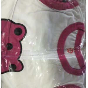 Private Label KIDS CLOTH SET 24 WHITE AND PINK