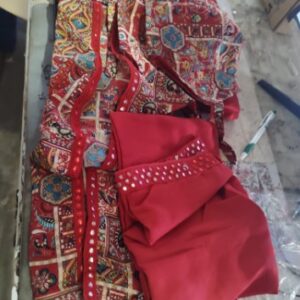 Woman kurtis set red colour XL size