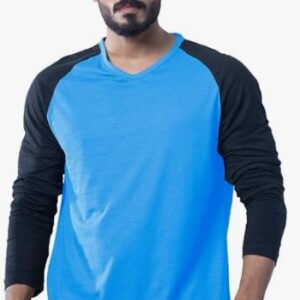 Crew Neck Dual Colour Full Sleeve Regular fit TShirts for Men 36 size