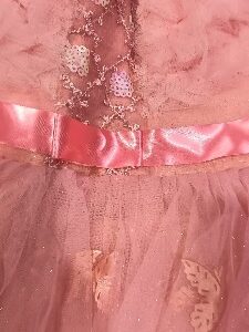 Private Label Girls Fancy Dress Peach Free Size