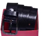 Private Label Black Lether Black Belt