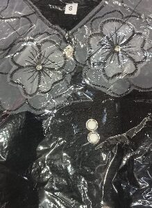 Private Label Girls S Size Black Top