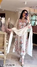 Private Label WOMEN KURTI SET White XL Size