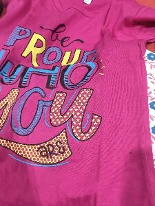 Private Label Girls Top Pant Set XL Size Multicolour