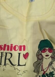 Private Label Girls Top Pant Set XL Size Multicolour