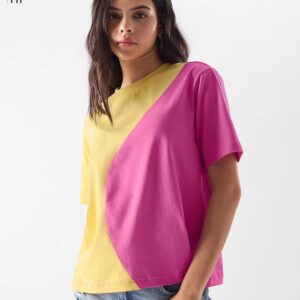 The Souled Store Rosebloom Women Relaxed Fit T Shirts