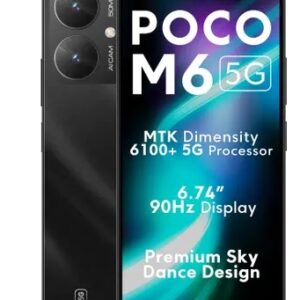 POCO M6 5G Galactic Black 64 GB 4 GB RAM IMEI1860255071944440