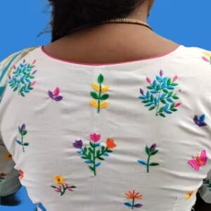 Private Label Woman Cotton Embotari Blouse 30 Size