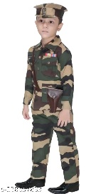 Private Label Boys Army Dress Multicolour 30 Size