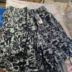 Mens half pant black m size