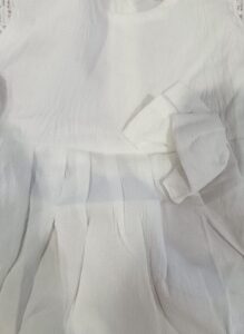 Private Label Girls White Frock Free Size